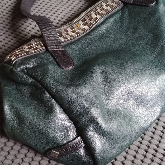 Leather shoulder bag - Picture 10 of 16